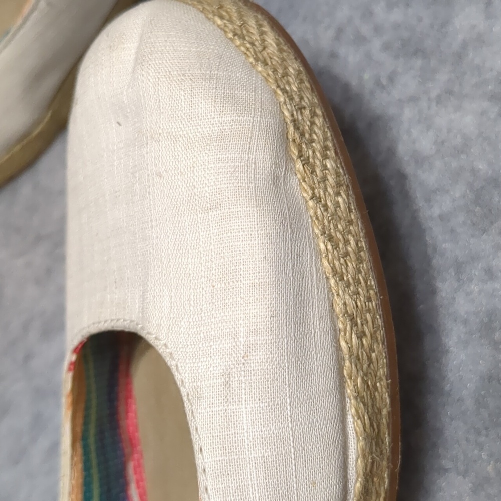 Ugg Australia Women's Perrie White Fabric Loafer Shoes Size 9 - Picture 7 of 10
